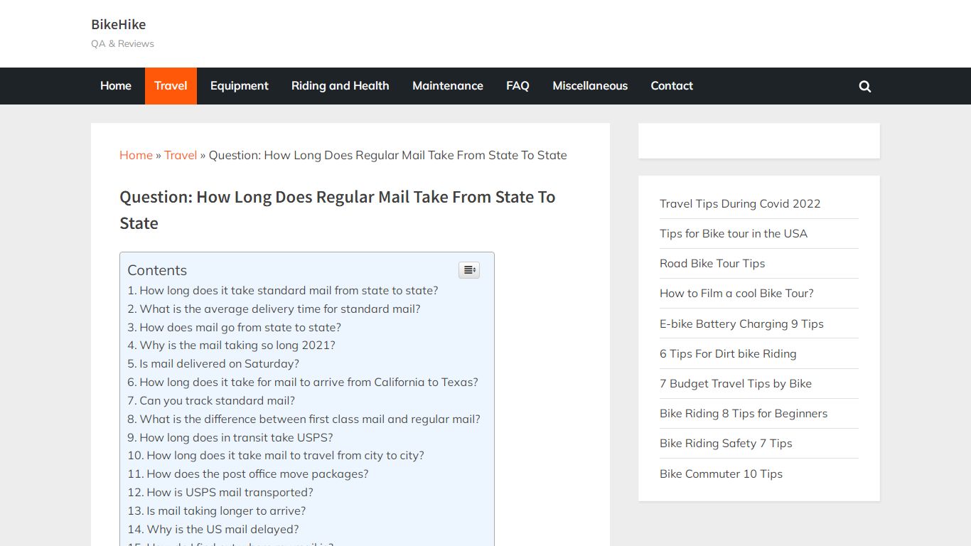 Question: How Long Does Regular Mail Take From State To State