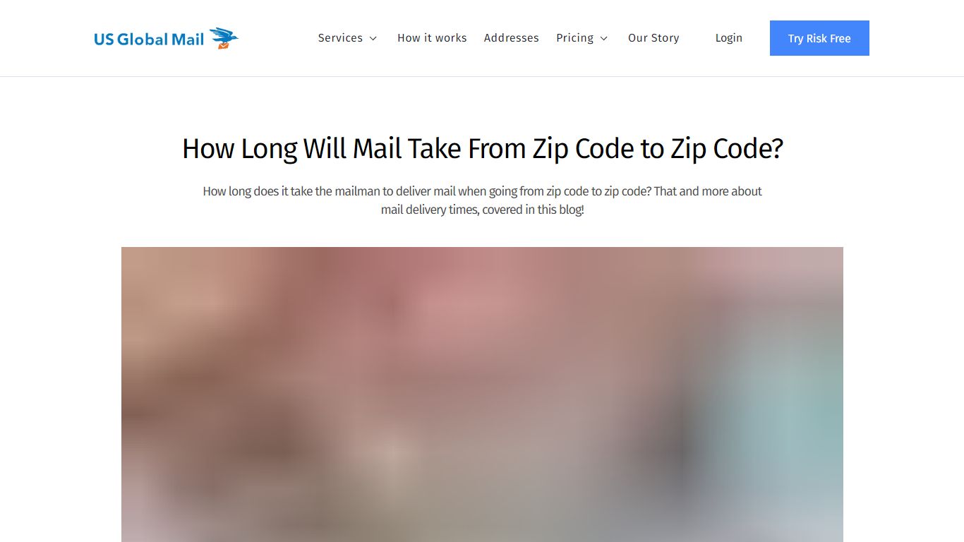 How Long Will Mail Take From Zip Code to Zip Code?