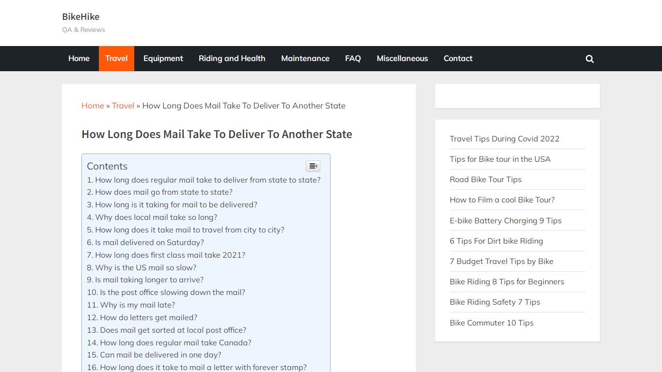 How Long Does Mail Take To Deliver To Another State